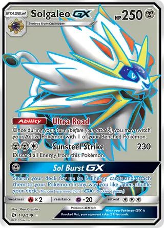 Carta Solgaleo GX