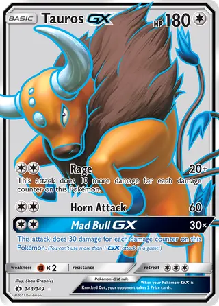 Carta Tauros GX