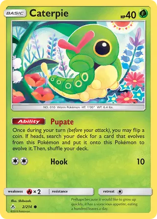 Carta Caterpie