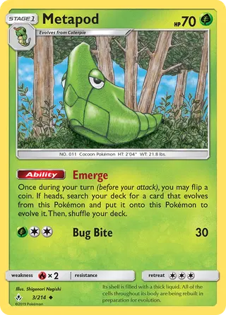 Carta Metapod
