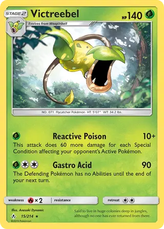 Carta Victreebel