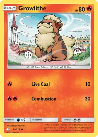Carta Growlithe