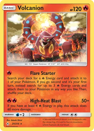 Carta Volcanion
