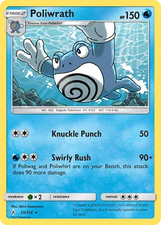Carta Poliwrath
