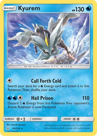 Carta Kyurem