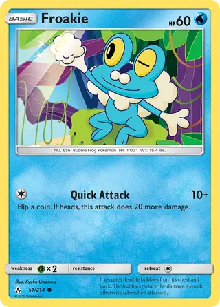 Carta Froakie
