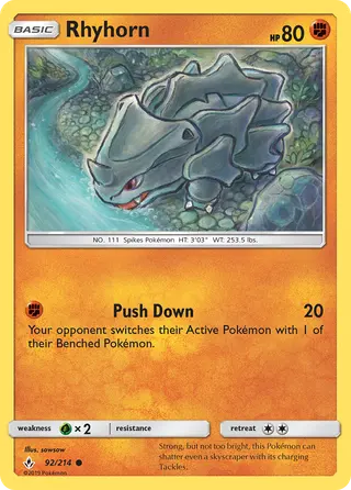 Carta Rhyhorn