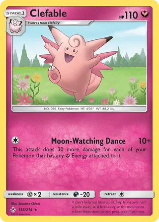 Carta Clefable