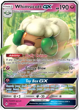 Carta Whimsicott GX