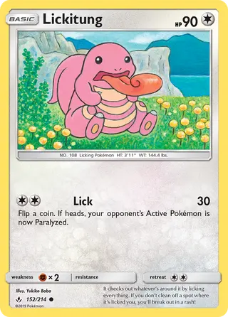 Carta Lickitung