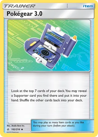Carta Pokégear 3.0