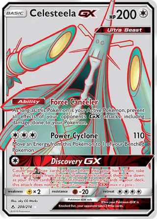 Carta Celesteela GX