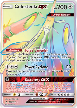 Carta Celesteela GX