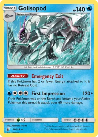 Carta Golisopod