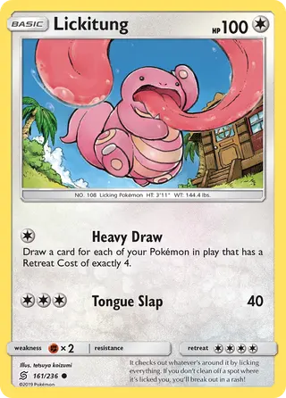 Carta Lickitung