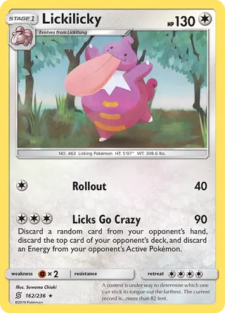 Carta Lickilicky
