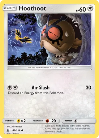 Carta Hoothoot