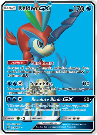 Carta Keldeo GX