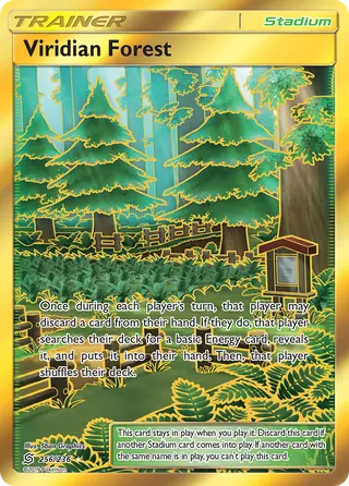 Carta Floresta de Viridian