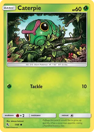 Carta Caterpie