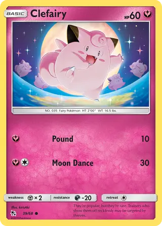 Carta Clefairy