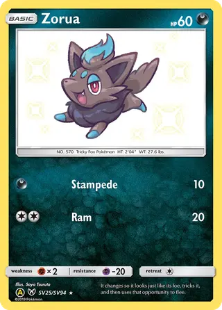 Carta Zorua