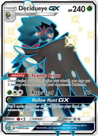 Carta Decidueye-GX