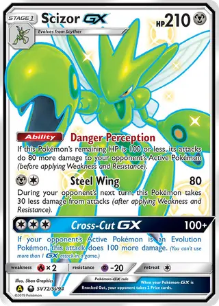 Carta Scizor-GX