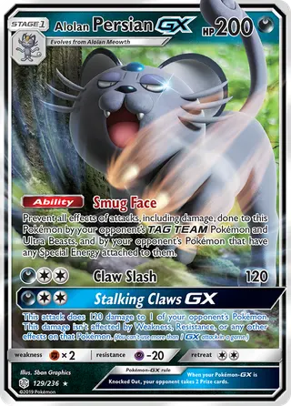Carta Persian de Alola GX
