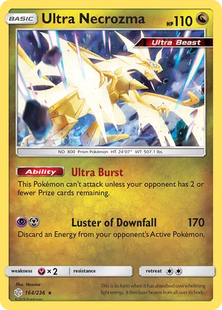 Carta Ultra Necrozma