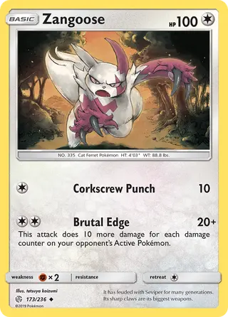 Carta Zangoose