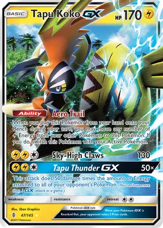 Carta Tapu Koko GX