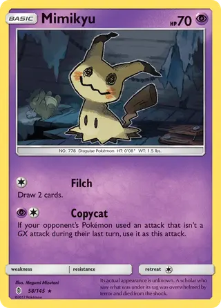 Carta Mimikyu