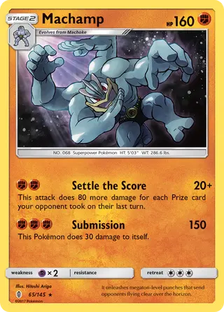 Carta Machamp
