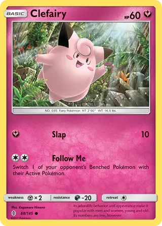 Carta Clefairy