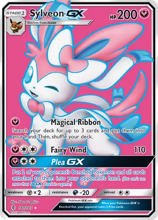 Carta Sylveon GX