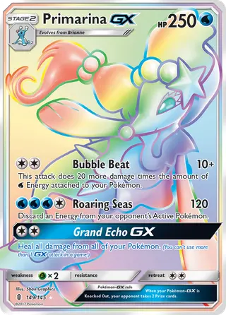 Carta Primarina GX