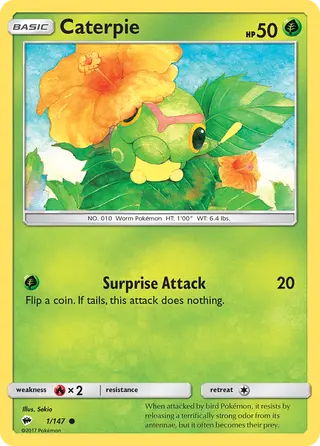 Carta Caterpie