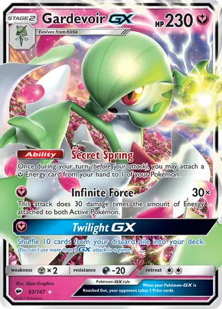 Carta Gardevoir GX