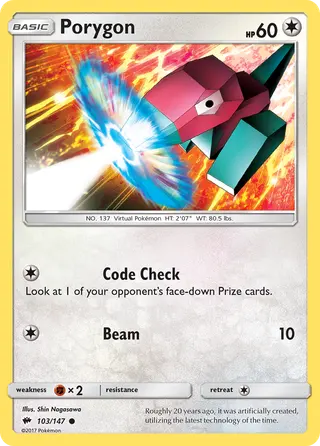 Carta Porygon