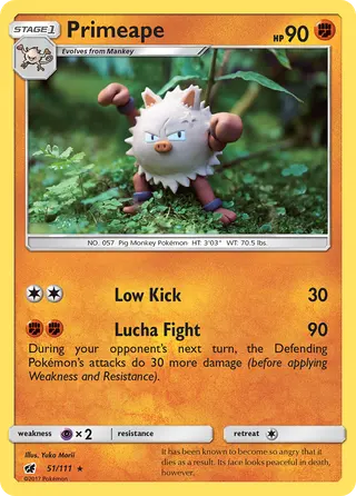 Carta Primeape