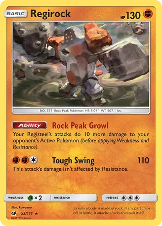 Carta Regirock