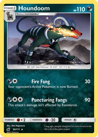 Carta Houndoom