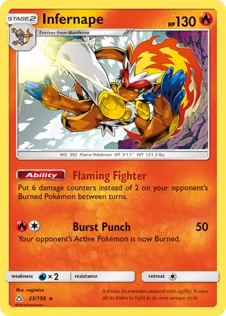 Carta Infernape