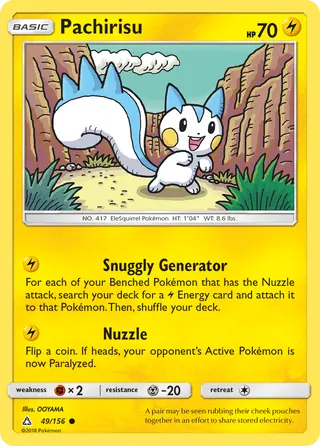 Carta Pachirisu