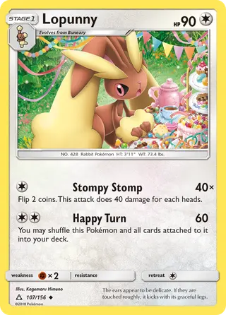 Carta Lopunny