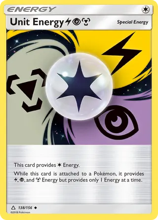 Carta Energia Unitária LightningPsychicMetal