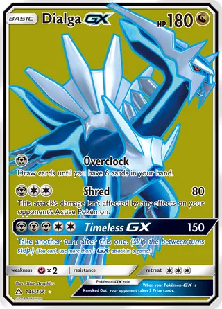 Carta Dialga GX