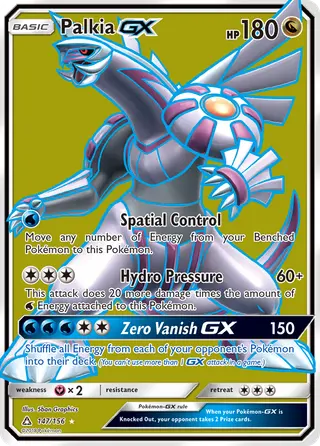 Carta Palkia GX