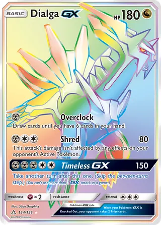 Carta Dialga GX